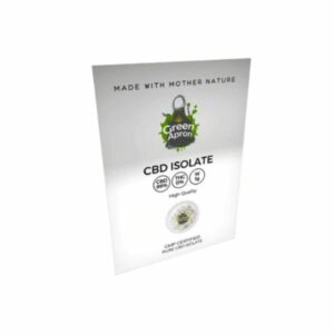 GREEN APRON 99% CBD ISOLATE 1G-compressed
